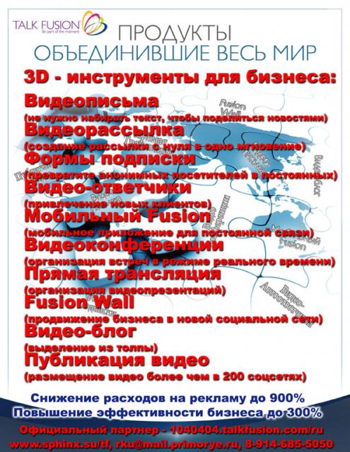 3D – инструменты для продвижения компаний в Интернете, рекламный блок